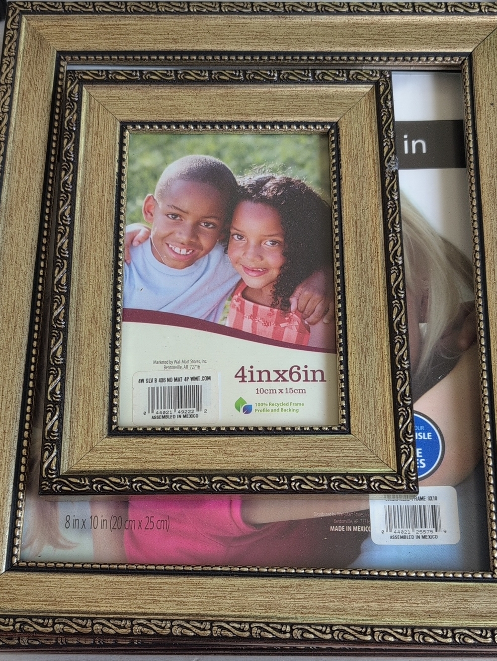Classic Gold Ornate 8×10 and 4x6 Picture Frame - Home Accents